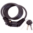 Cable Lock , JY-168 + JY-777 , 10mm X 72 , Black