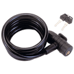 Cable Key Lock , JY-308 , 10mm X 60 , Black