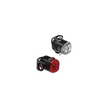 Lezyne front and rear bike light set, featuring ultra-compact design and bright LED lights for maximum visibility on the road.