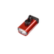 Lezyne GoPro LED adapter mounted on the underside using the flexi mount system, designed for secure attachment of Lezyne bike lights.