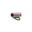 Lezyne Hecto Drive 500XL front bike light in rainbow finish, with a secure mounting strap for easy attachment to the bike.