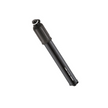 Lezyne ABS Flex Hose Pump in black and grey, durable and portable for cycling needs.