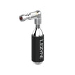 Lezyne CO2 inflator with high-pressure design, featuring a sleek, ergonomic body for optimal performance.