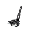 Compact Lezyne CO2 repair kit secured with a strap and bracket mount.