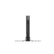 Front view of a Lezyne digital floor pump showing the sturdy fold-out metal feet and base section.