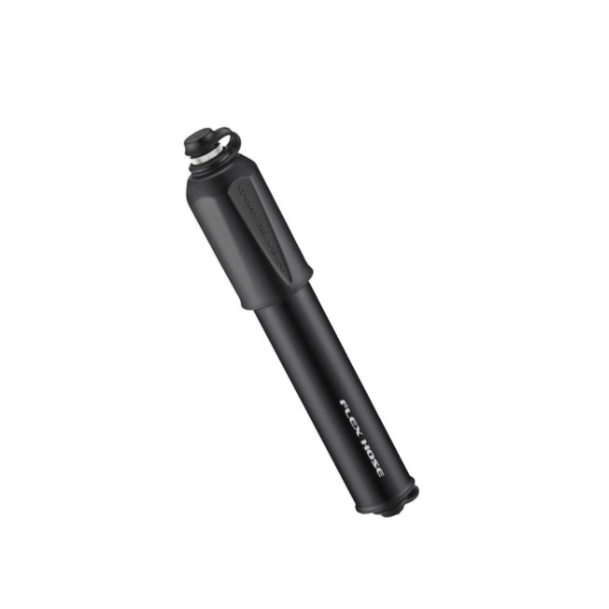 Lezyne Flex Hose Pump with an aluminum body, perfect for portable and efficient cycling inflation.