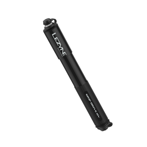 Lezyne Grip Drive Pro portable bike pump featuring a compact and robust design with ABS Flex Hose for reliable performance.