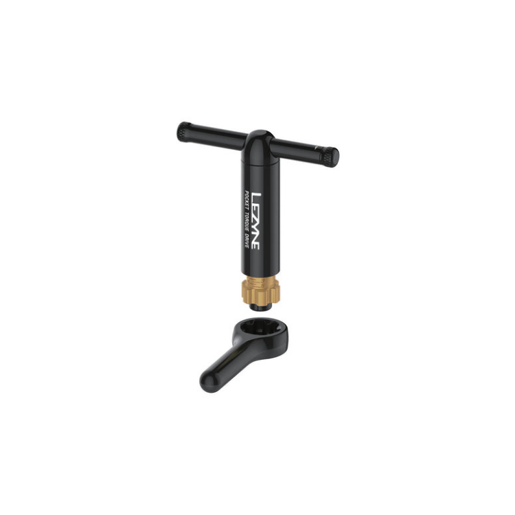 Lezyne Pocket Torque Drive tool shown with removable Composite Matrix key.