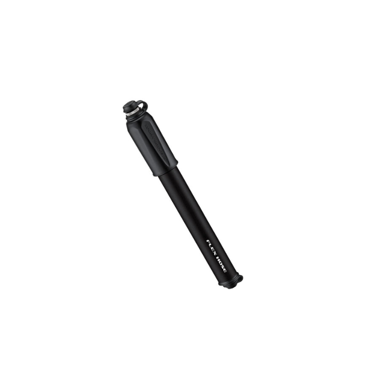 Lezyne Sport Drive HP high-pressure hand pump in sleek black finish.