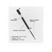 Lezyne Sport Drive HP extended with Flex Hose and rebuildable design.