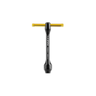Lezyne Torque Drive tool featuring a slim black body and metallic gold T-handle.