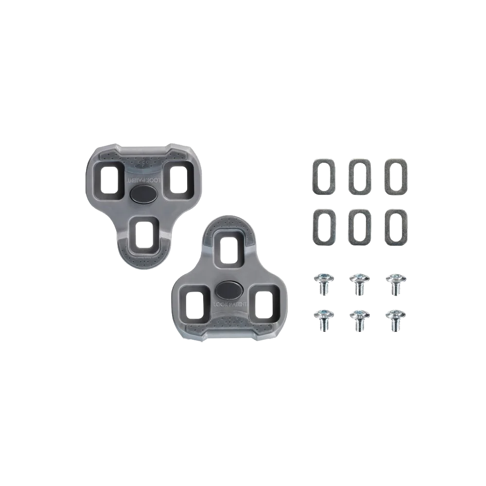LOOK Pedal Cleat KEO GRIP , Grey , Pair