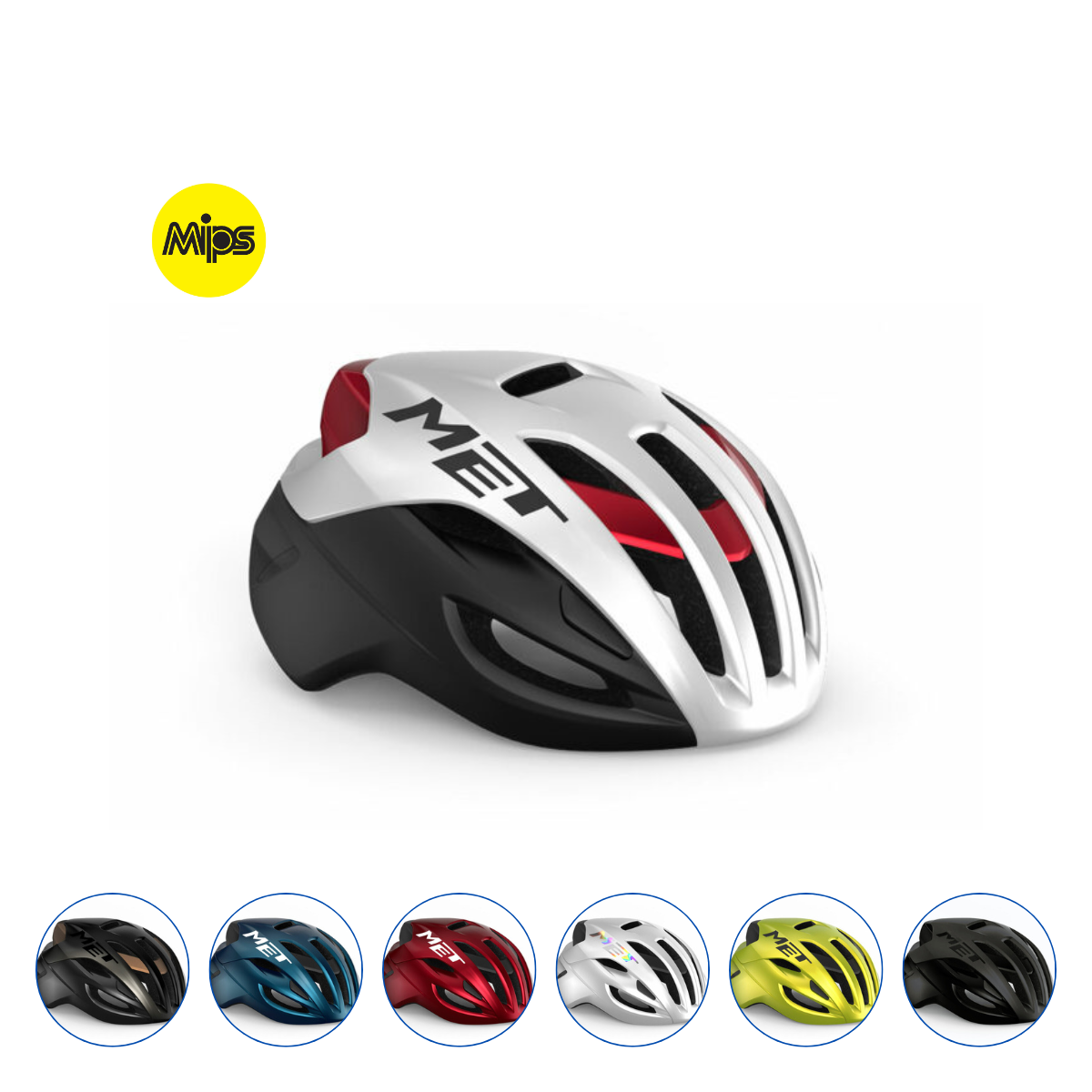 Met Rivale MIPS Road Cycling Helmet (Asian Fit)