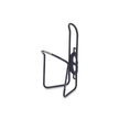 Lightweight Minoura bottle cage in matte black for secure hydration on rides.