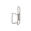 Sleek Minoura bottle cage in titanium grey for lightweight hydration on every ride.