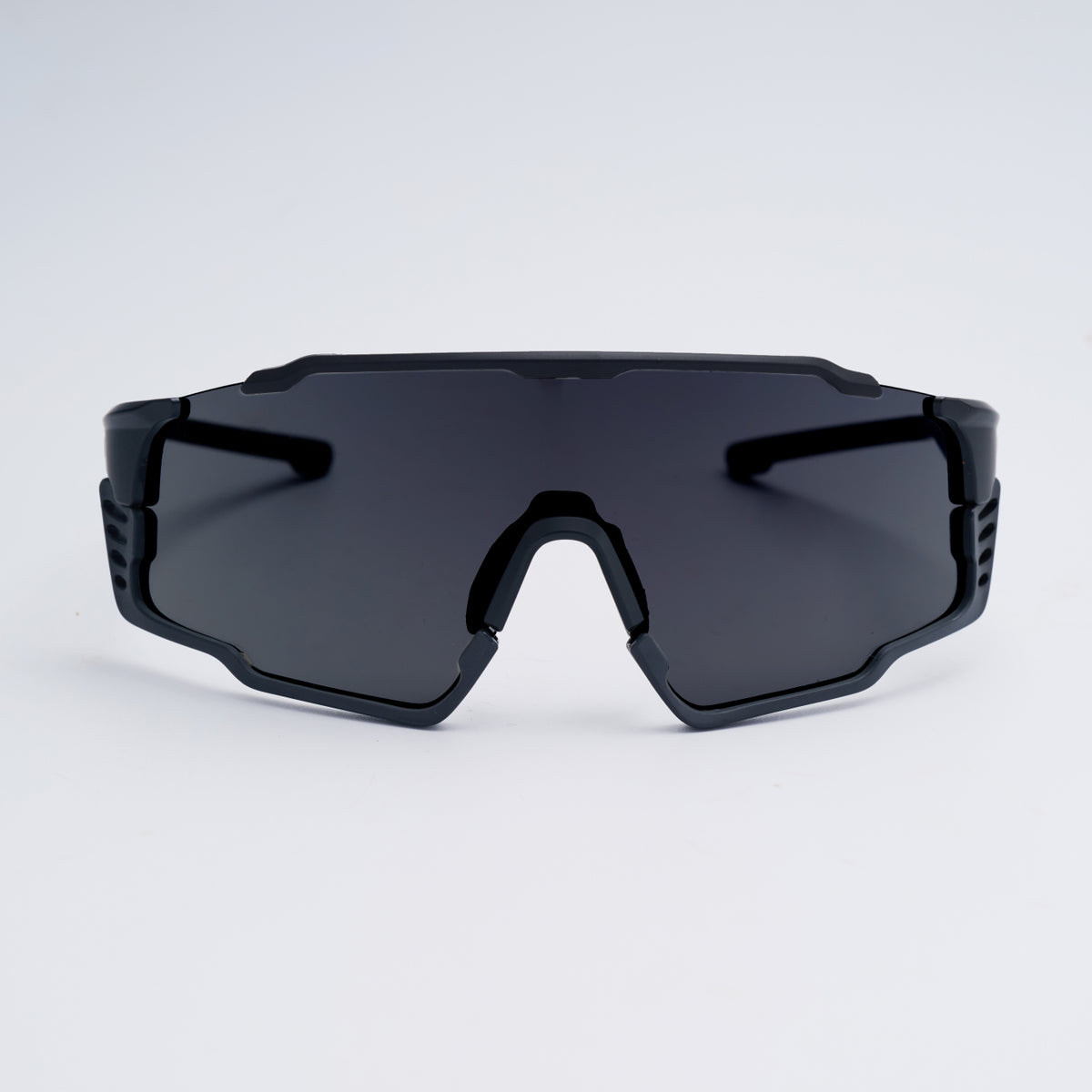 Cateye Sunglasses, Photochromic, Black/Cinnamon