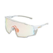 Cateye Sunglasses, Photochromic, Red/Silver