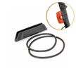 Cateye Rubber Base for Sharp Aero Seatpost 5447040, Bicycle light spare parts