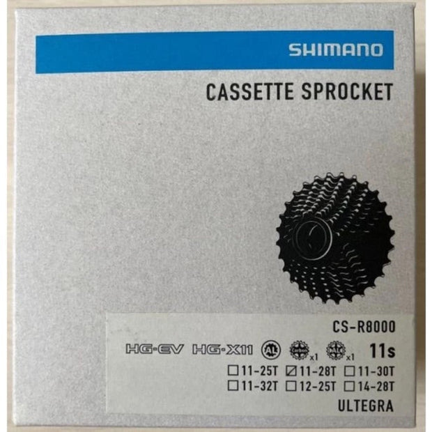 Shimano Ultegra R8000 Cassette, 11-Speed