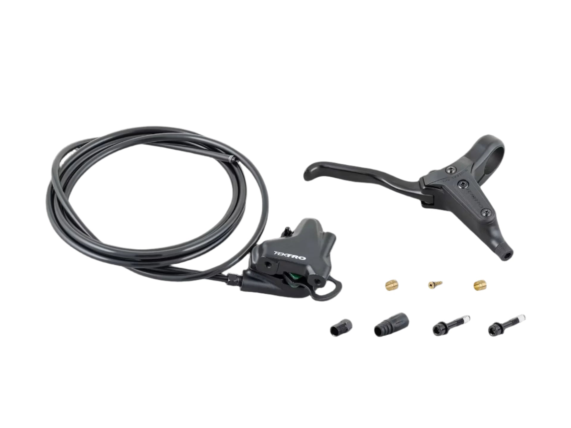 Tektro HD-R280-F Flat Mount Disc Brake Caliper, Front  Rear