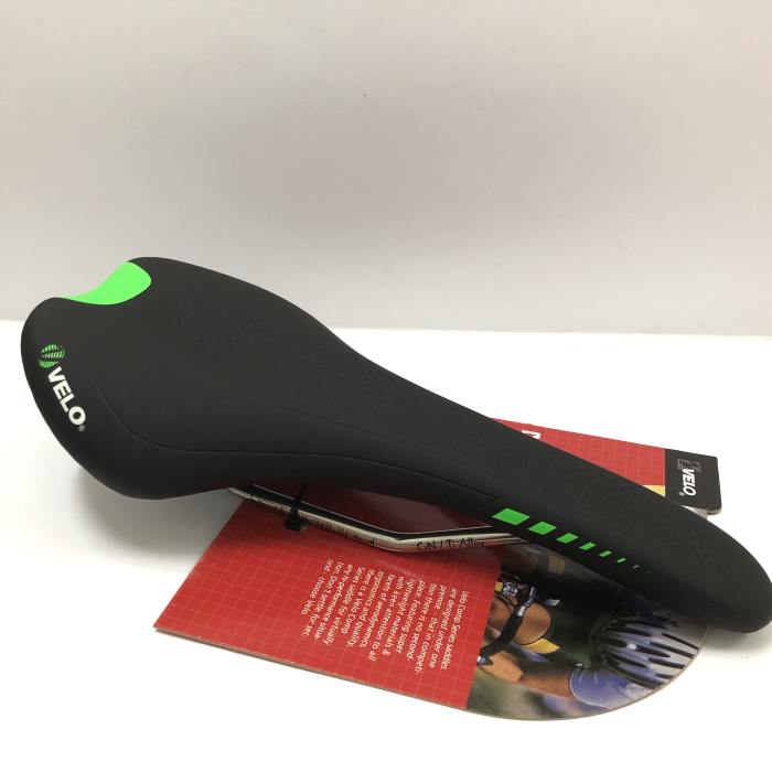 Velo Saddle VL-1743, Cr-Mo Rail, Black
