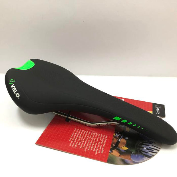 Velo Saddle VL-1743, Cr-Mo Rail, Black