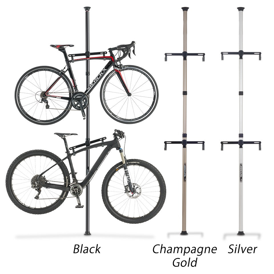 Minoura Bike Tower 25D Storage Stand (Black Color)