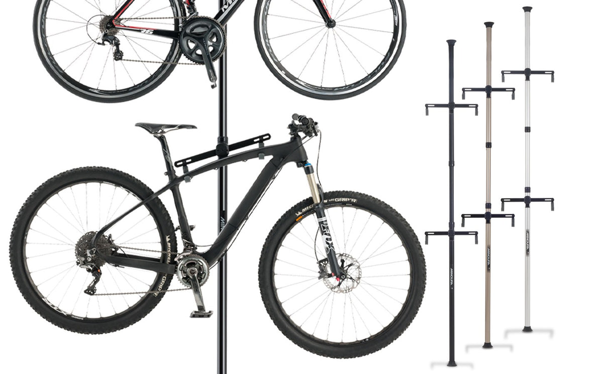 Minoura Bike Tower 25D Storage Stand (Black Color)