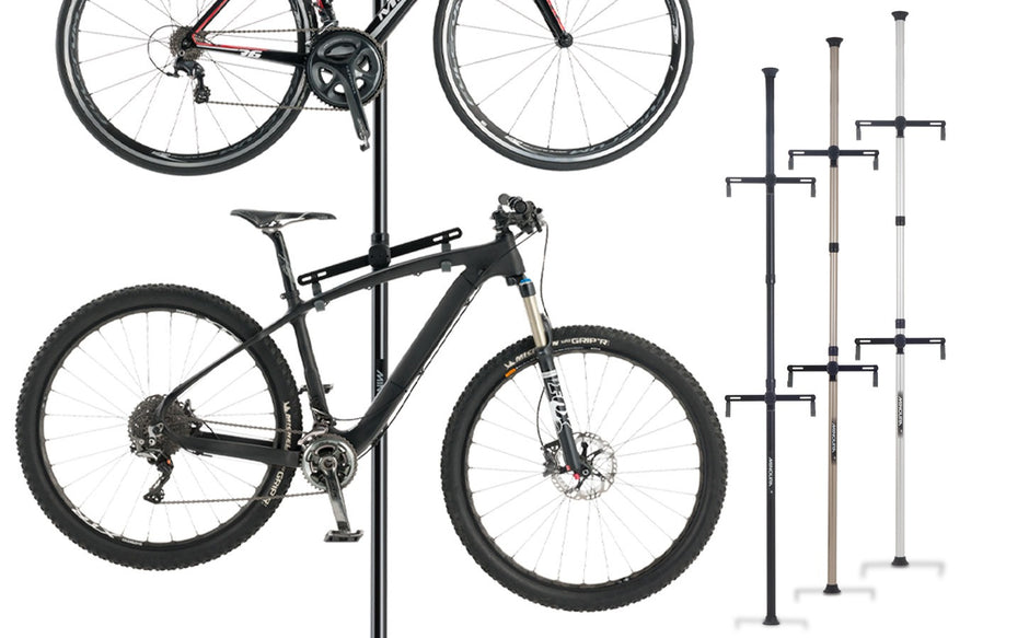 Minoura Bike Tower 25D Storage Stand (Black Color)