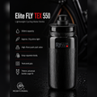 Elite FLY TEX 550 Lightweight Cycling Water Bottle