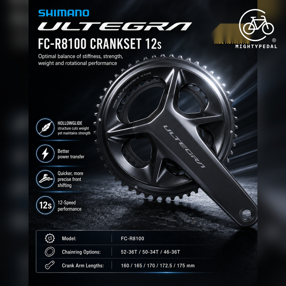 Shimano Ultegra Crankset 12s FC-R8100