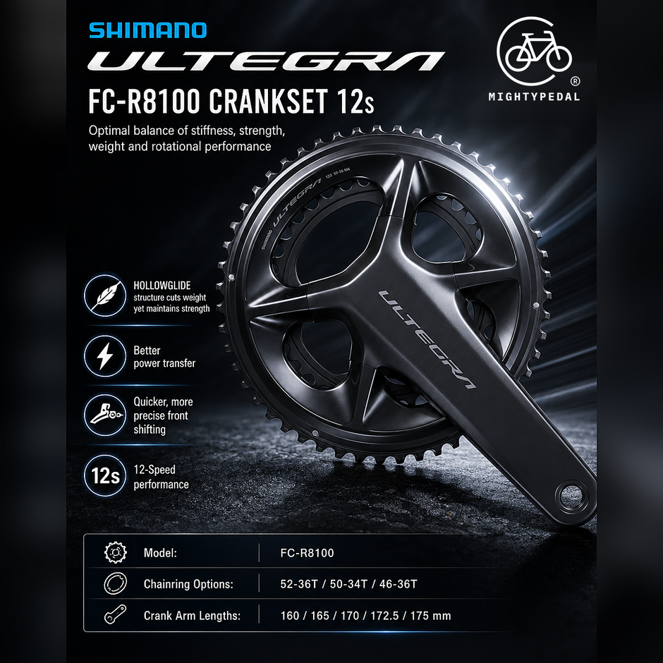 Shimano Dura-Ace Crankset 12S FC-R9200
