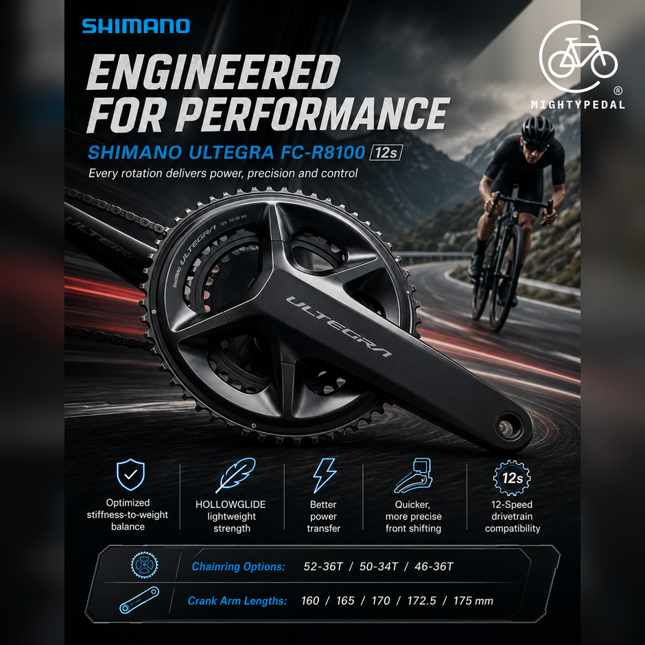 Shimano Ultegra Crankset 12s FC-R8100