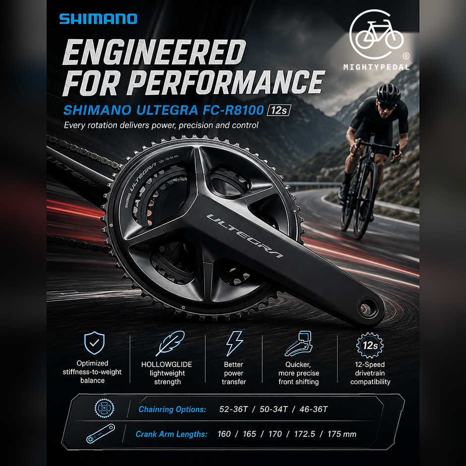 Shimano Dura-Ace Crankset 12S FC-R9200