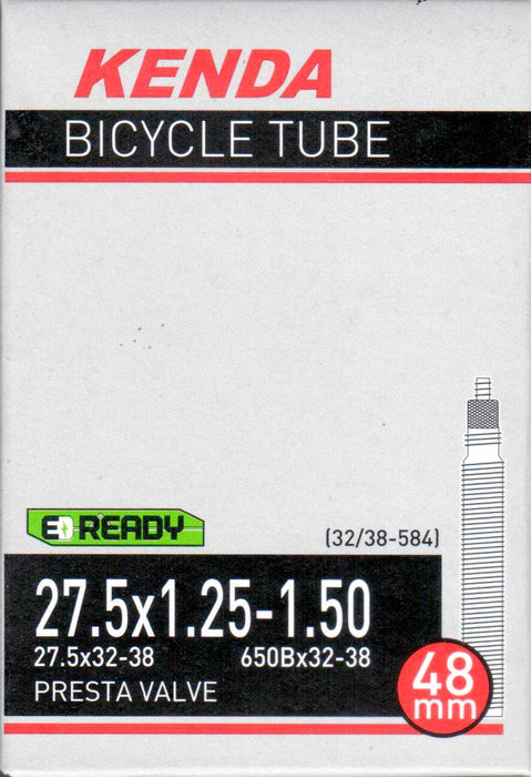 Kenda Inner Tube 27.5 x 1.25/1.50 FV 48L NI