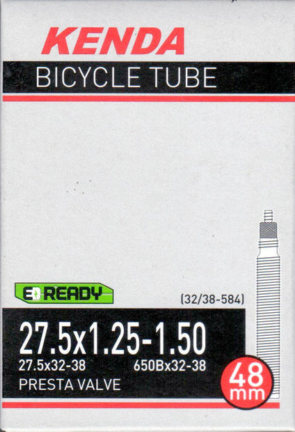 Kenda Inner Tube 27.5 x 1.25/1.50 FV 48L NI