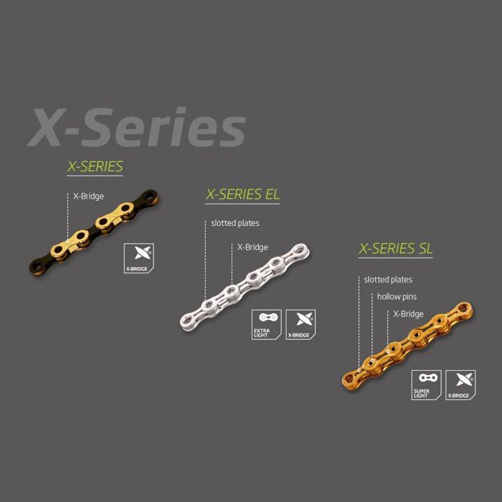 KMC X11EL Chain (Pre-Wax), 11spd, 118L