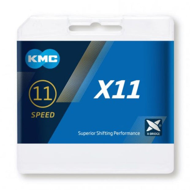 KMC X11 Chain (Pre-Wax), 11spd, 118L