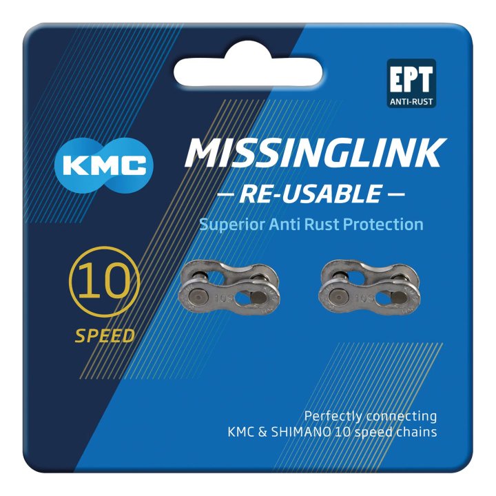 KMC 10spd Connector, CL-559R, 2-Pairs