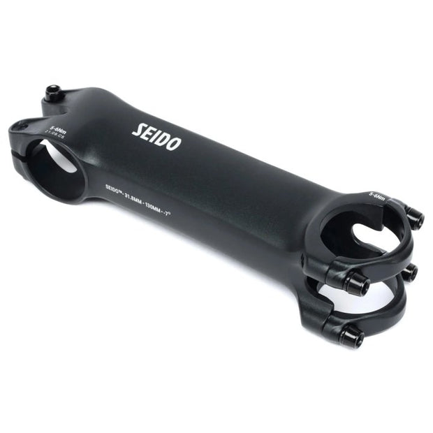 SEIDO MEANDER Stem, 110/120 x 31.8mm x 6deg, Blk