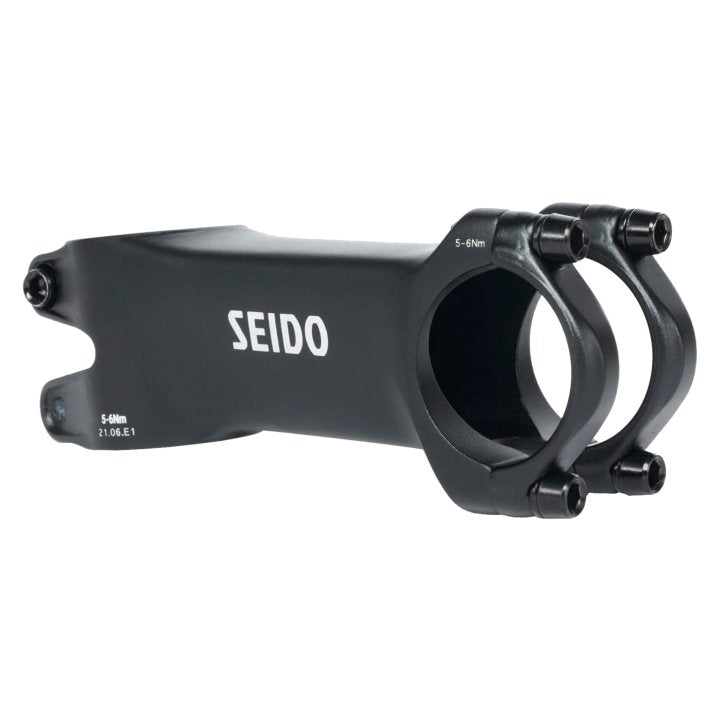 SEIDO MEANDER Stem, 110/120 x 31.8mm x 6deg, Blk