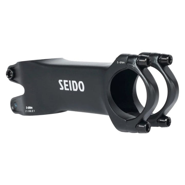 SEIDO MEANDER Stem, 110/120 x 31.8mm x 6deg, Blk