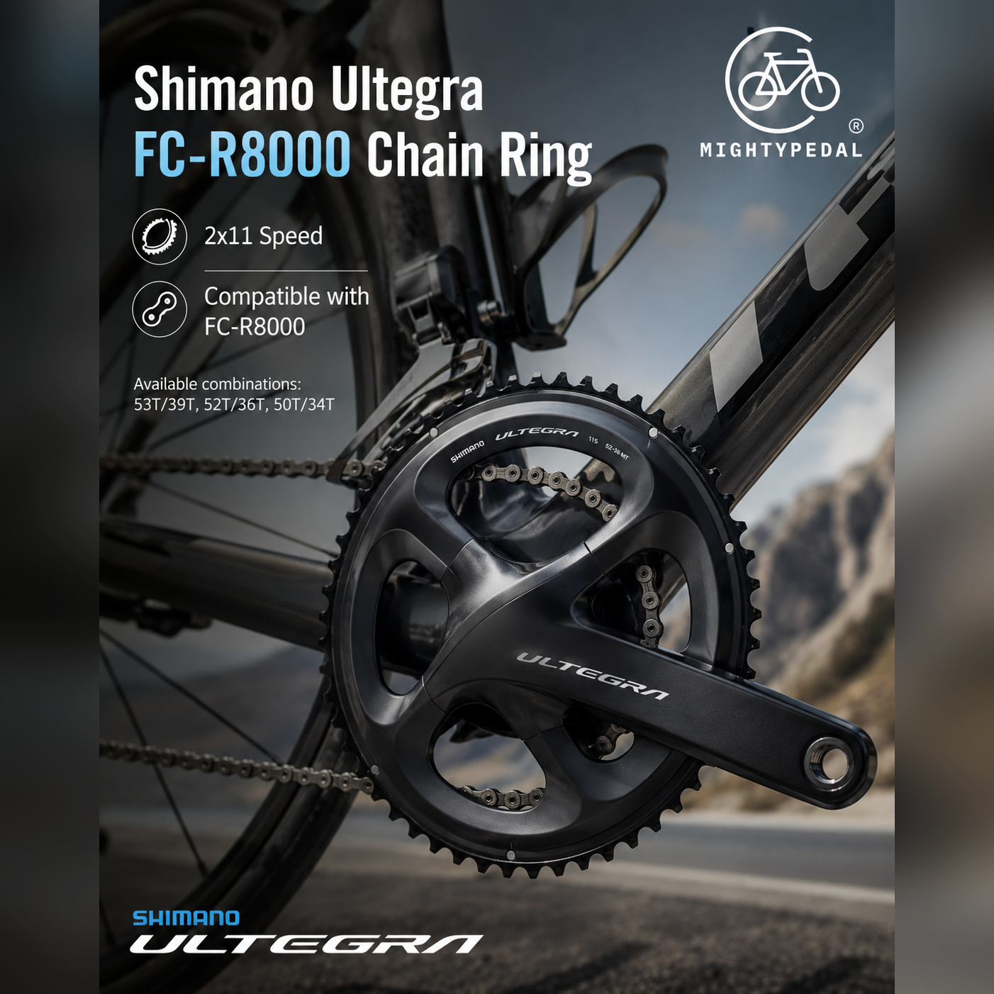 Shimano FC-R8000 Ultegra Chain Ring for 2x11 Speed