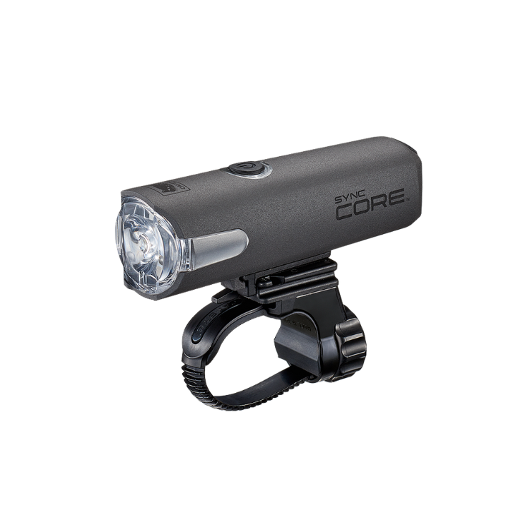 Sync Core Bicycle Front Light - Compact and powerful front bike light with a durable mount, offering enhanced visibility for night cycling.