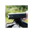 Sync Core Bicycle Front Light Mounted - Sync Core bike light mounted on handlebars, providing clear illumination for cycling in low-light conditions.