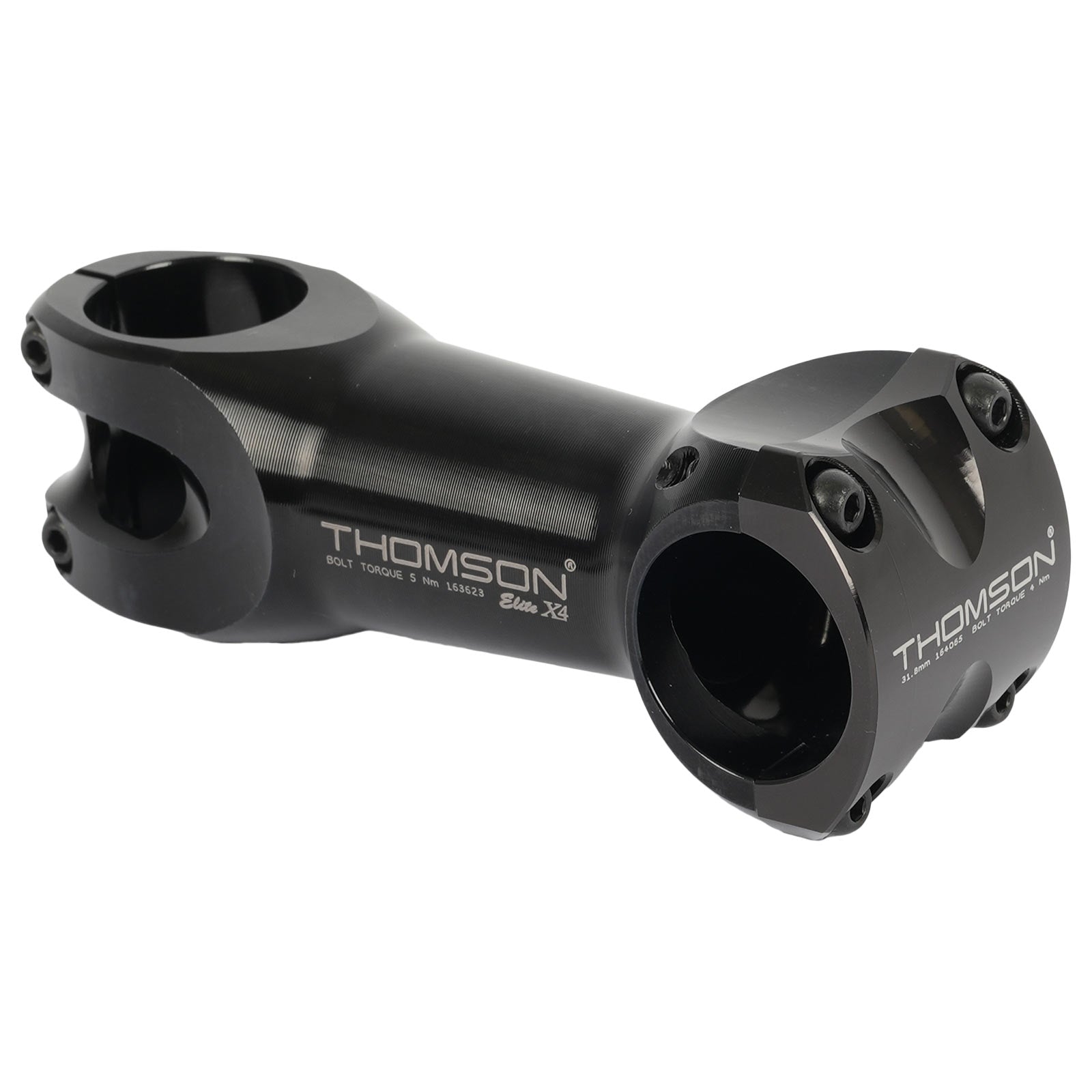 T.Elite X4 Stem , 70/80/90mm X 0 deg , Black