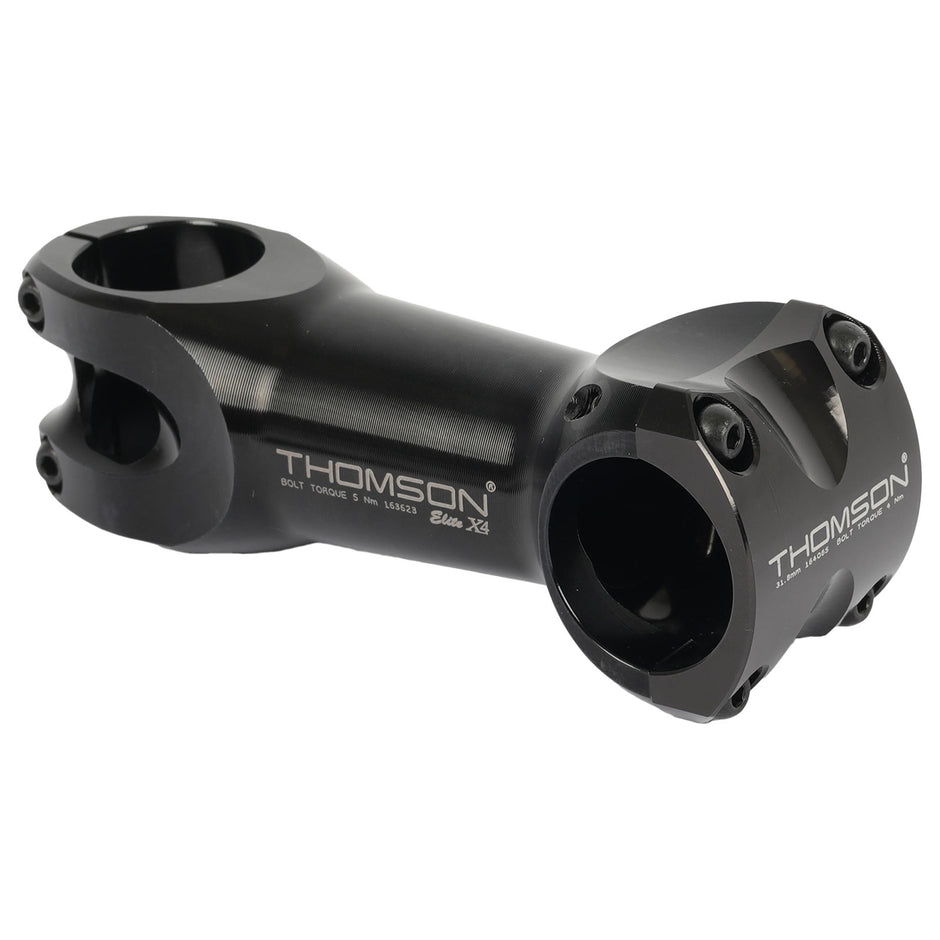 T.Elite X4 Stem , 70/80/90mm X 0 deg , Black