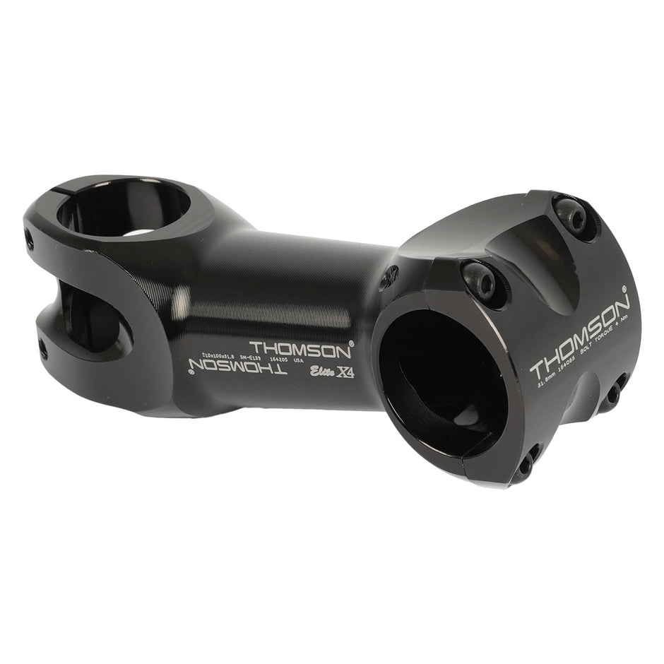 T.Elite X4 Stem , 70/80/90mm X 0 deg , Black