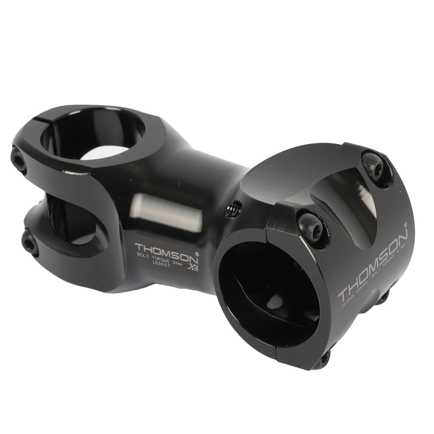 T.Elite X4 Stem , 70/80/90mm X 0 deg , Black