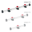 Minoura Transport Vergo-TF3  (for 3 bikes) in-car mount kit